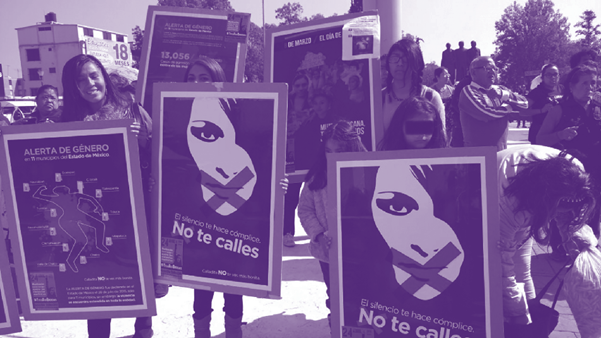 Marcha contra la violencia de género en Latinoamérica, 2018 | Tomada de: Revistafal