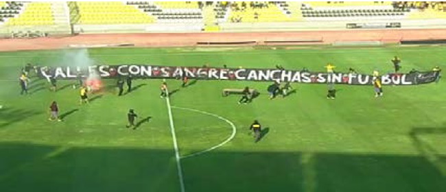 Lienzo partido Coquimbo vs Audax Italiano
