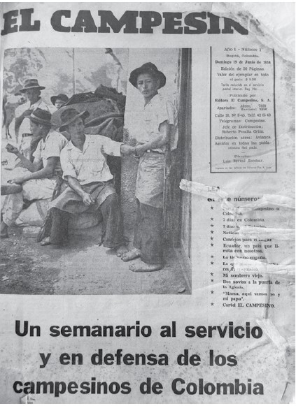 “Un semanario al servicio y a la defensa de los campesinos de Colombia”