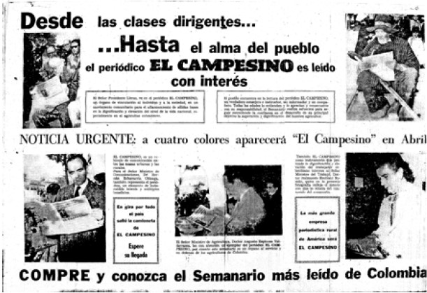 “Desde las clases dirigentes hasta el alma del pueblo el periódico."
