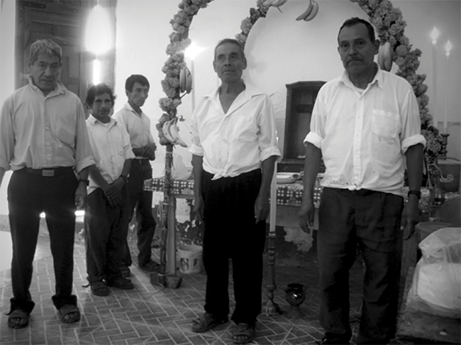 Cafeticultores nahuas de Xolotla Pahuatlán en festejo de Todo Santos