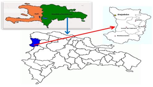 Localización
de la provincia de Dajabón