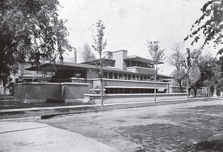 Casa Robie, 1909. Frank Lloyd Wright. Figure 7. Robie House, 1909. Frank Lloyd Wright.