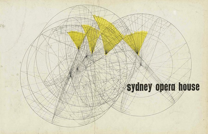 Jørn Utzon. Portada del Libro Amarillo, 1962 Figure 10. Jørn Utzon. Yellow Book Cover, 1962.