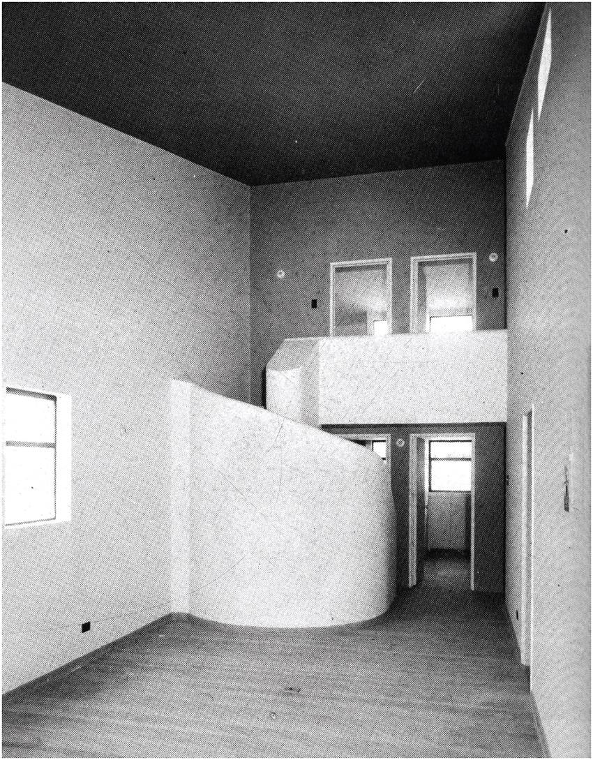 Casas de Veraguas. Vista desde el salón y comedor hacia las habitaciones. Fotografía de Paul Beer.