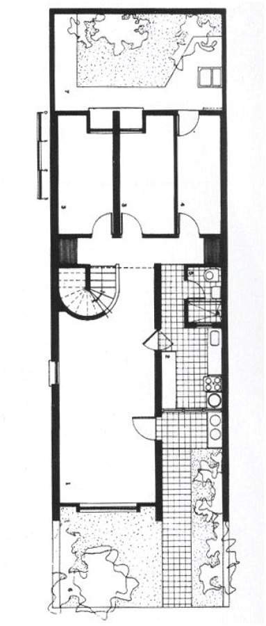 Casas de Veraguas. Planta primera.