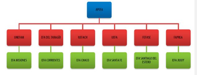 Organizacin del movimiento EFA en Argentina