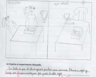 Respuesta de un alumno representativa del Nivel 2