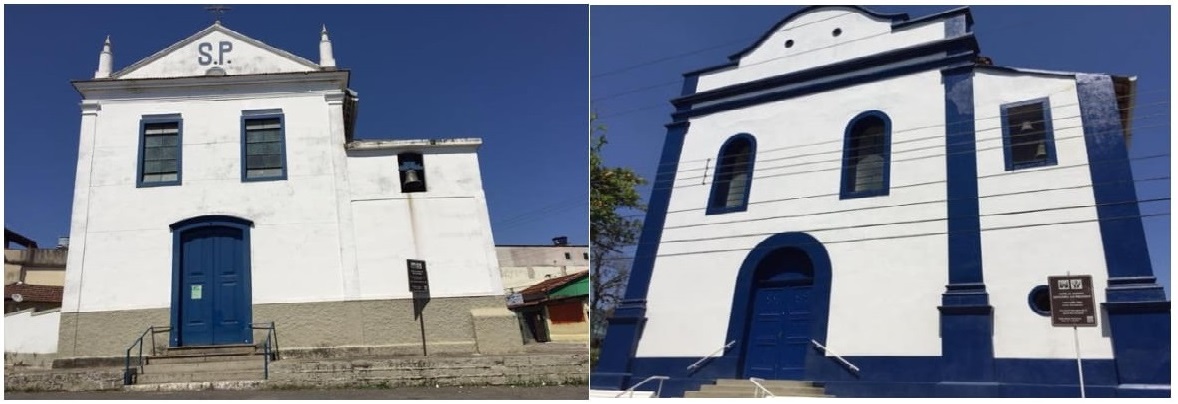Figure 3 - Senhor dos Passos Church - 2018, Figure 4 - Ros&aacute;rio Church