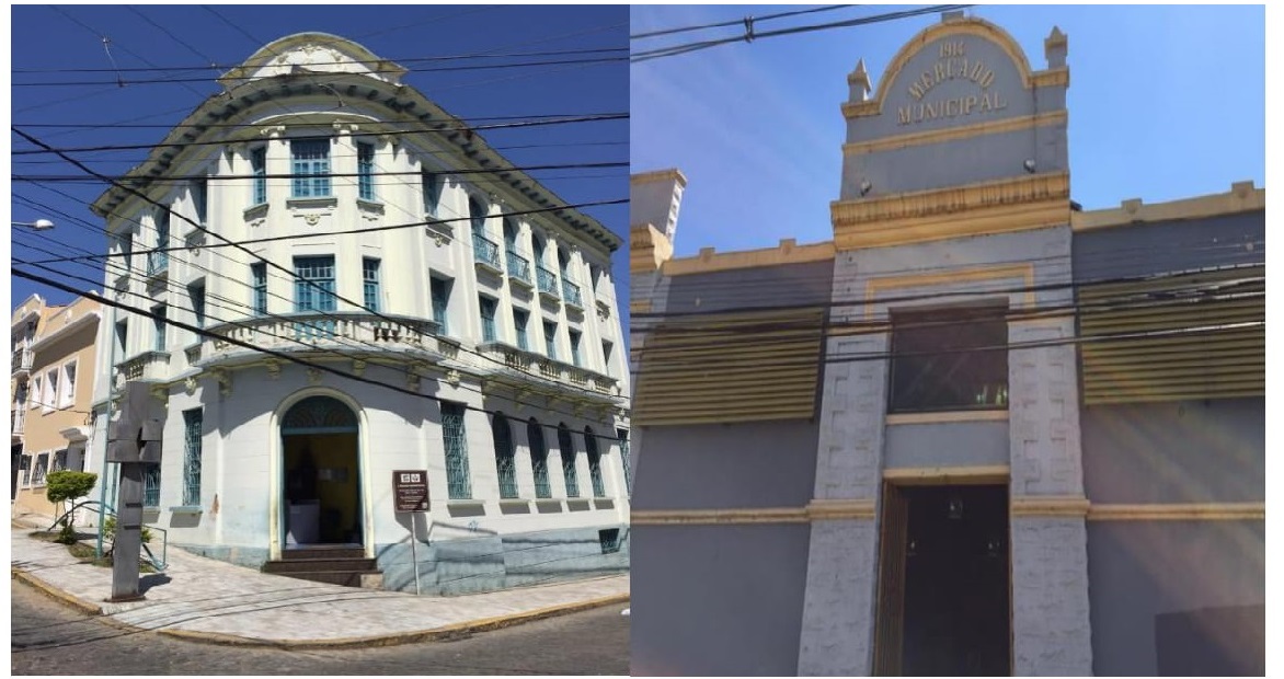 Figure 7 - Resende City Council, 2018. Figure 8 - Resende Municipal Market, facade - 2018