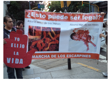 Marcha de los Escarpines. Ciudad Autónoma de Buenos Aires, 23 de Noviembre de 2011.