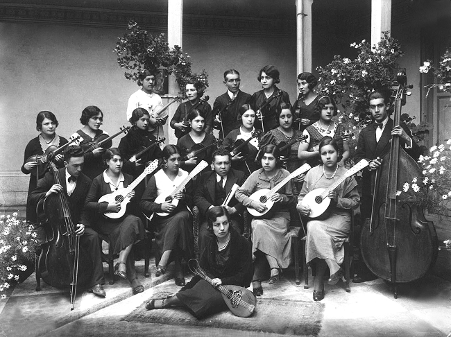 Orquesta Uni&oacute;n Social, 1935.