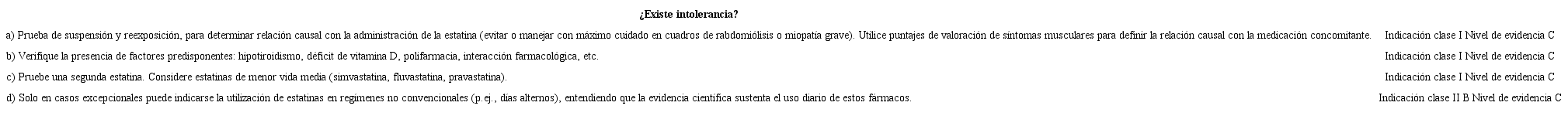 Intolerancia a las estatinas: recomendaciones de la Sociedad Argentina de Cardiolog&iacute;a para su identificaci&oacute;n