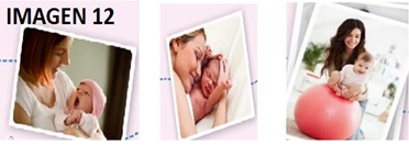 Se muestra a la Mujer-Madre que atiende y juega (2014)