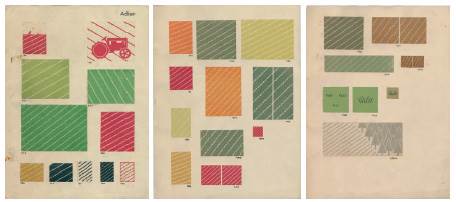 Definición de Acker (campo) en el Isotype Picture Dictionary. Otto and Marie Neurath Isotype Collection, Department of Typography & Graphic Communication, University of Reading, IC 4/3.