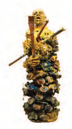 Esculturas de cera y tubos de óleo, 2015.