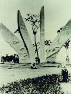 Monumento a José Martí en Cancún. 