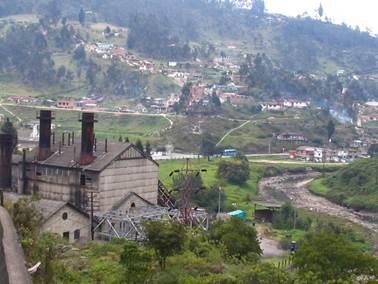 En 1895 los hermanos Samper Brush, compraron la hacienda ‘El Charquito’ en Soacha, lugar donde se instaló la primera planta hidroeléctrica del país. Actualmente sigue en funcionamiento. 