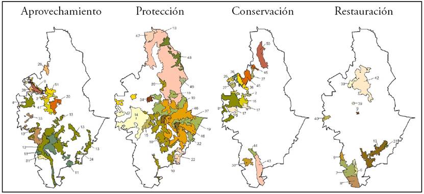 Pol&iacute;tica ambiental asignada por unidad de gesti&oacute;n territorial.
