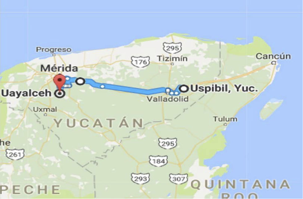 Localizaci&oacute;n de comunidades en estudio