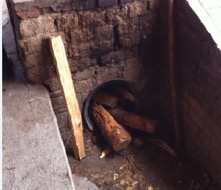 Le&ntilde;a utilizada para la condensaci&oacute;n