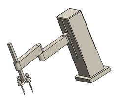 SolidWorks model of redundant SCARA with MSDT