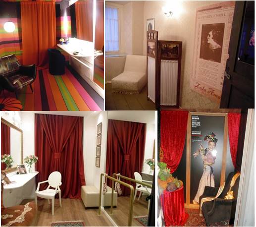 Camarins do Teatro Guarany ap&oacute;s a reforma