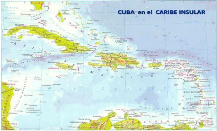 Situación de Cuba en el Caribe
