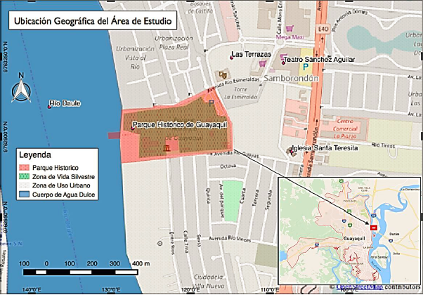 &Aacute;rea de
estudio