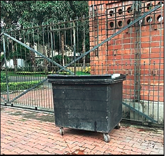 Contenedor en
  el &Aacute;rea de Cuarentena