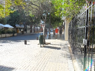 Plano de la cintura, Barrio Lastarria.