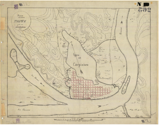 Plano histórico 1865.