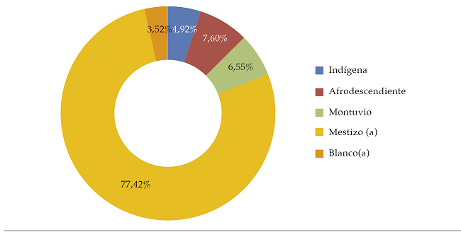 Jóvenes ninis por etnia, 1999-2014