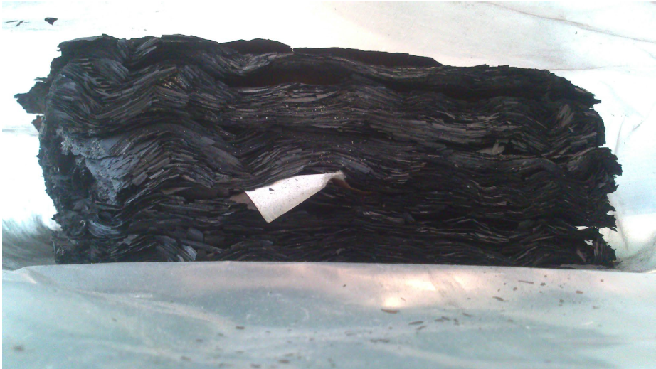  Obra carbonizada do fundo
do AHMB, sobrevivente ao incndio da Escola Politcnica.