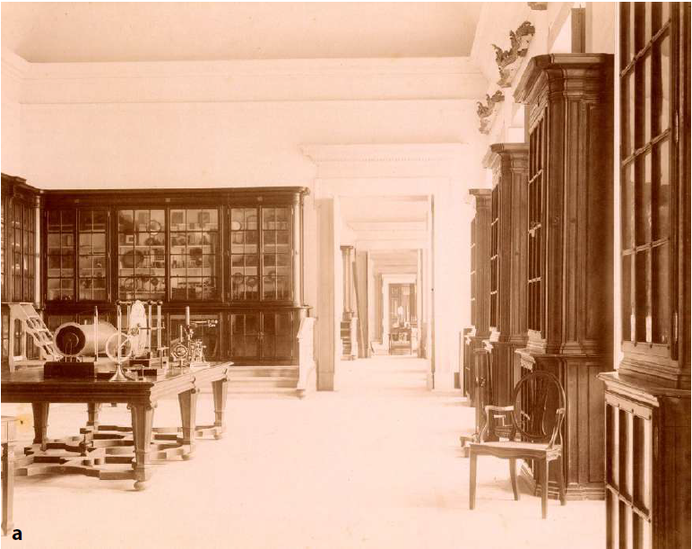a) Sala Dalla Bella e b) sala Figueiredo Freire. Fotografias
de Augusto Bobone, 1892.