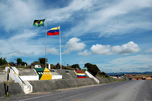 Fronteira entre o Brasil e a Venezuela