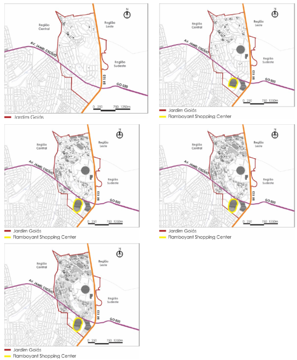 Expansão e fragmentação do território: Goiânia de cidade planejada à ...