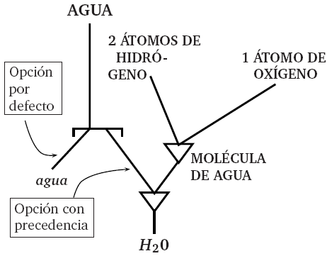Representación de agua y H20 en los sistemas de quienes advierten el error de la presidenta de Argentina.