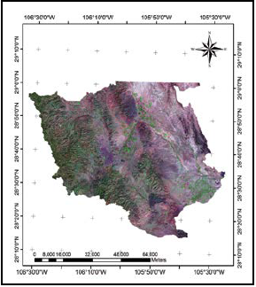 Condiciones de uso de suelo y vegetación en el año 2000.