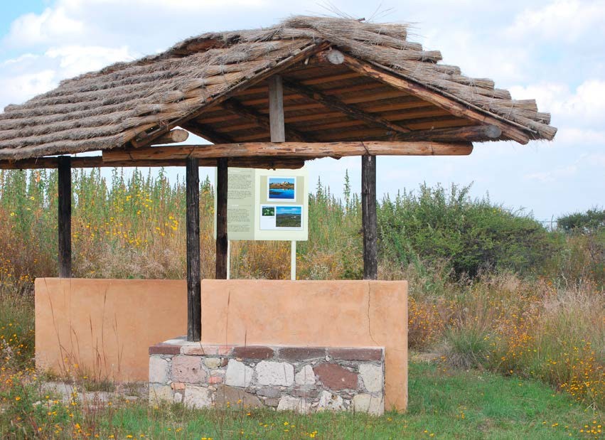 Propuesta de m&oacute;dulos integrados al paisaje y recuperando t&eacute;cnicas
tradicionales en su manufactura.