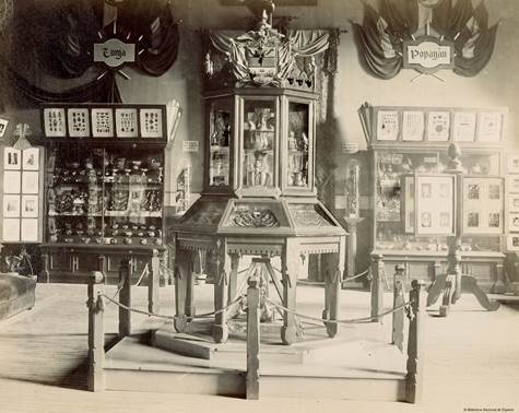 El Tesoro Quimbaya en la Exposición Histórico-Americana de Madrid, 1892