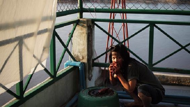 Still from Mekong Hotel