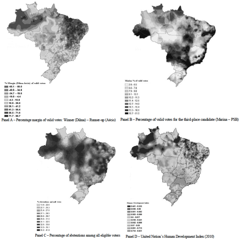 Geographic Distribution of Votes and the Human Development Index