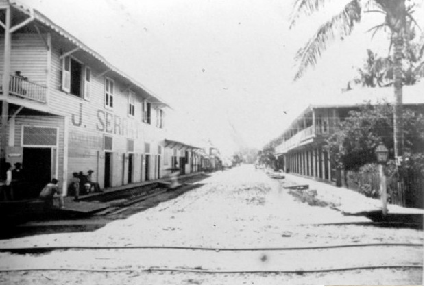 Línea férrea al Atlántico, 1892.