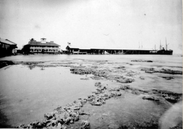 Detalle Puerto Limón, 1890.