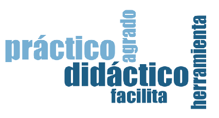 Nube
de letras sobre Facebook como medio para la motivaci&oacute;n