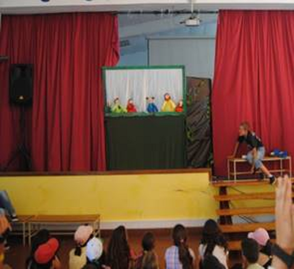 Teatro de
fantoches.