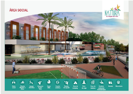 Conjunto Nattura. Fuente: Construcciones CFC & A (s.f.)