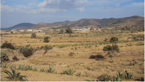 El paisaje rural de Santa Bárbara