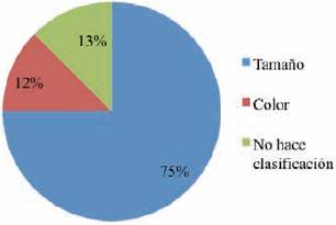 Clasificaci&oacute;n de los c&iacute;tricos que se comercializan en la central de abastos
